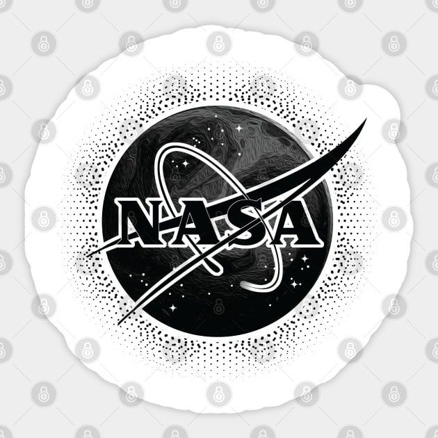 Astronaut 032 Sticker by Manlangit Digital Studio